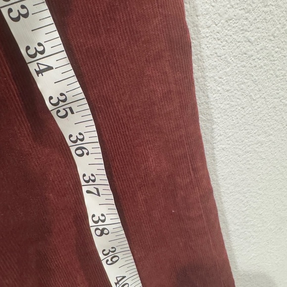 Uniqlo Brown Very High Rise Bootcut Corduroy Retro Cord Pants Size 10 - Picture 10 of 15